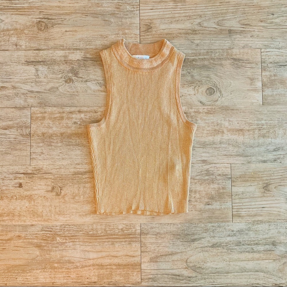 Gold Topshop Top